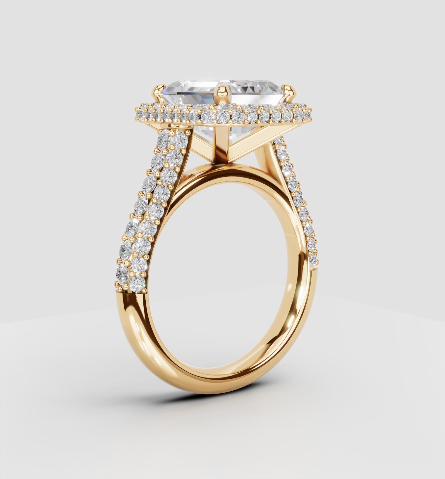 Sevina Three-Sided Halo