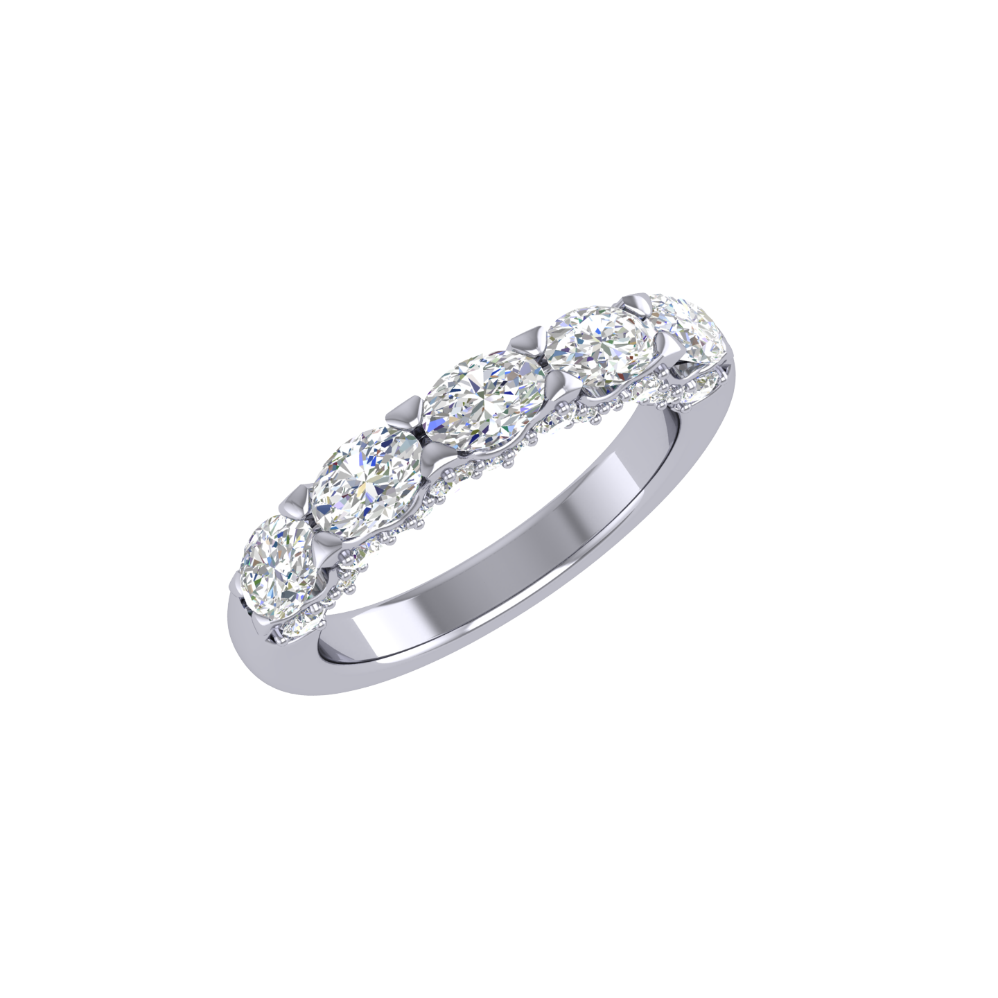 Circe Oval Three-Sided