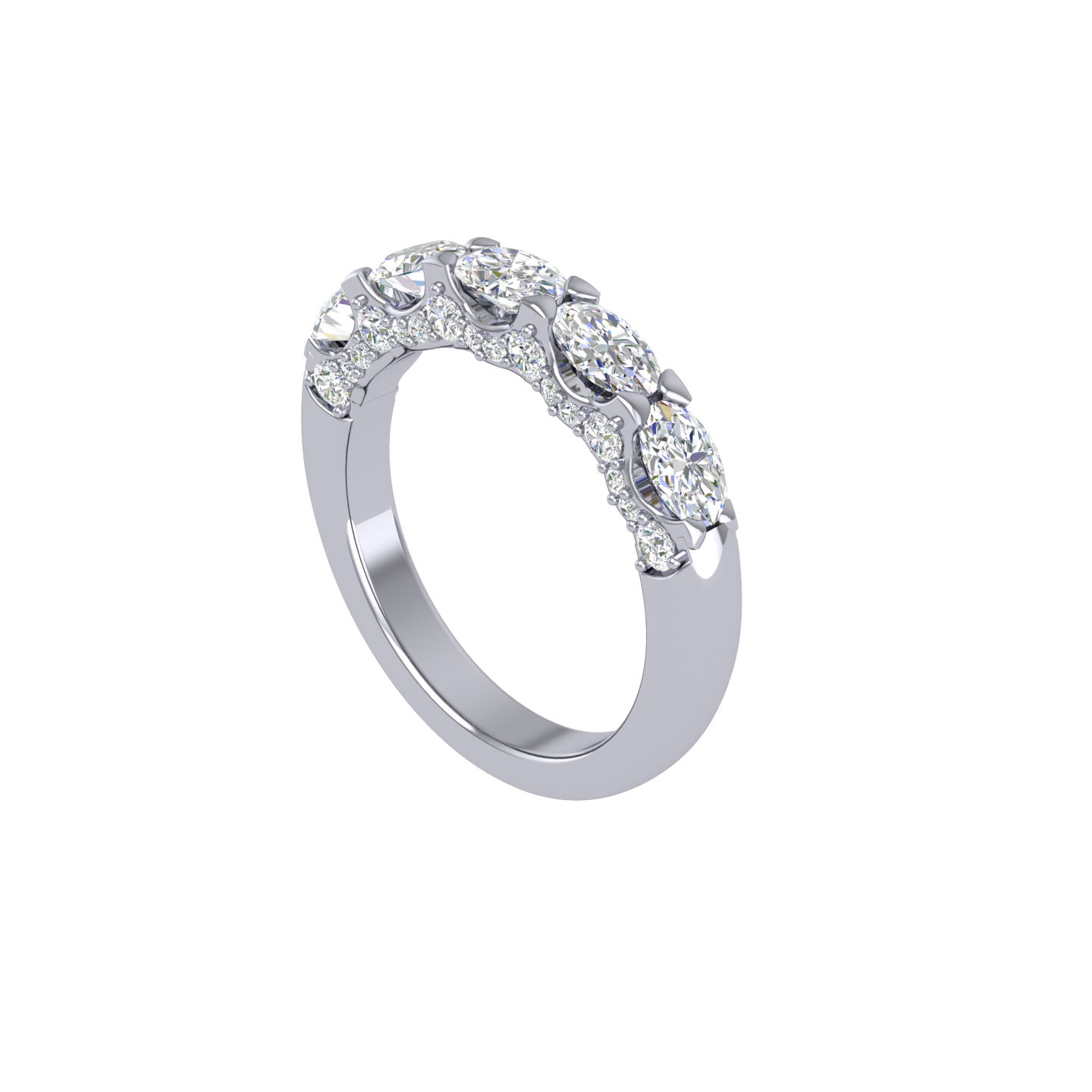 Circe Oval Three-Sided