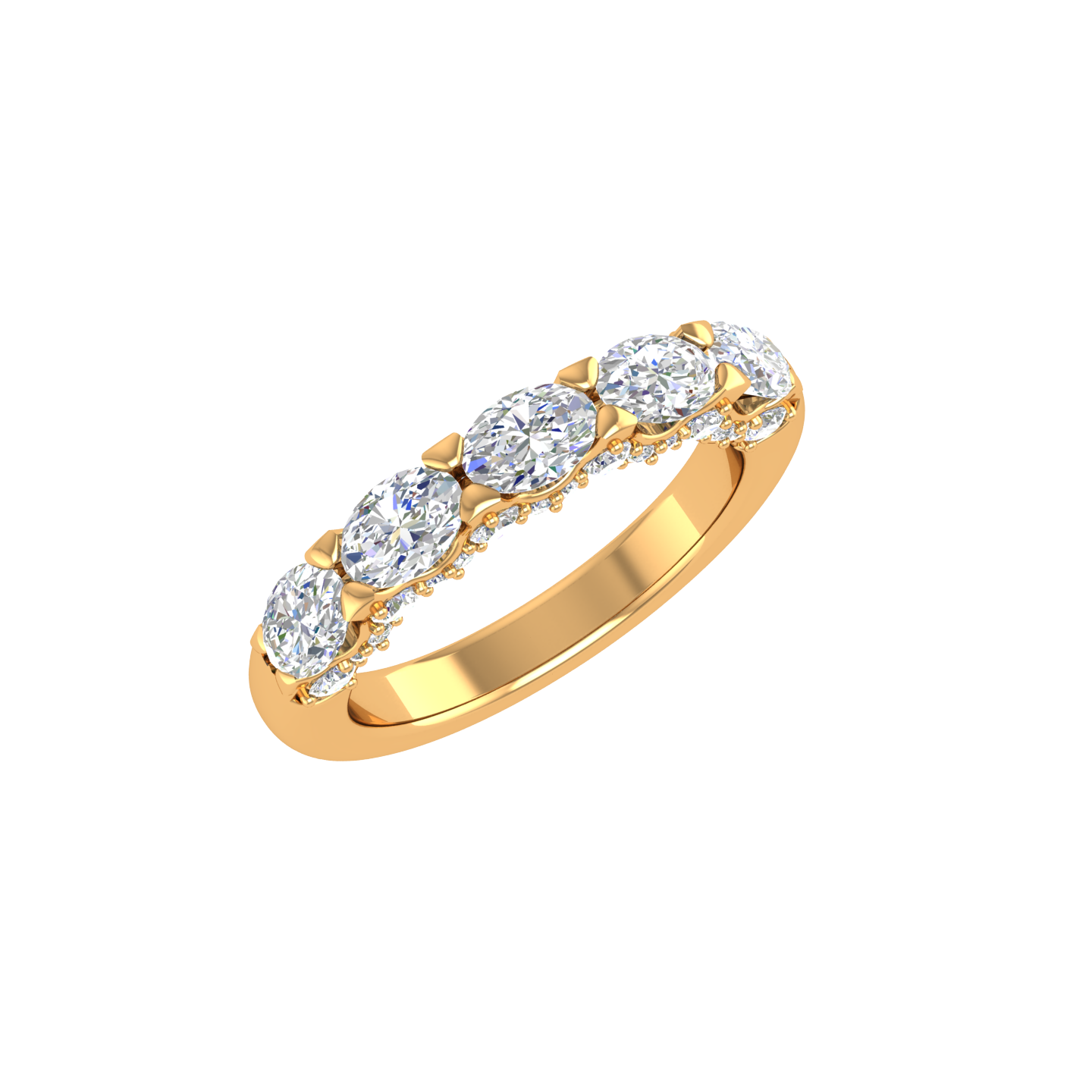 Circe Oval Three-Sided