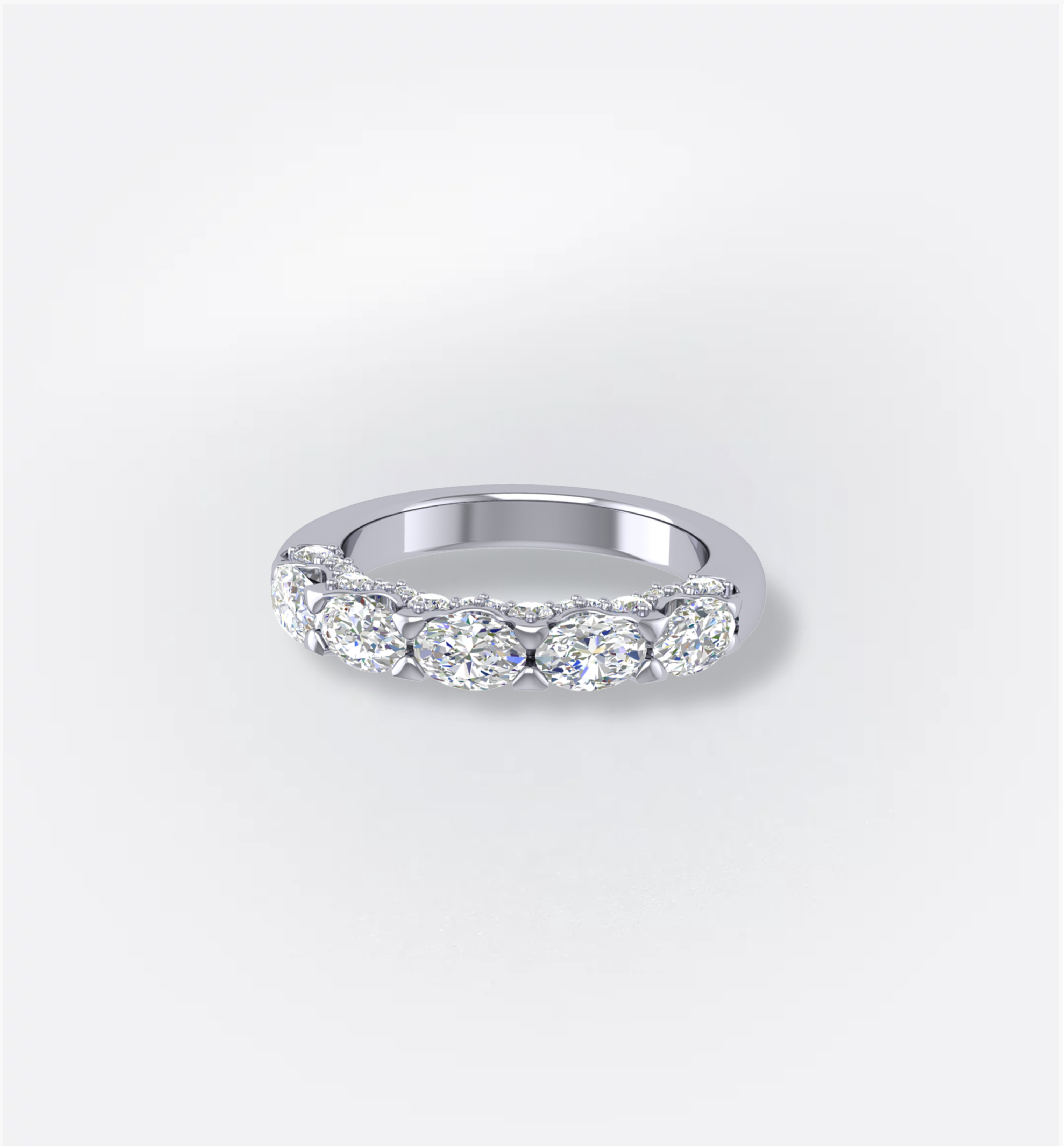 Circe Oval Three-Sided