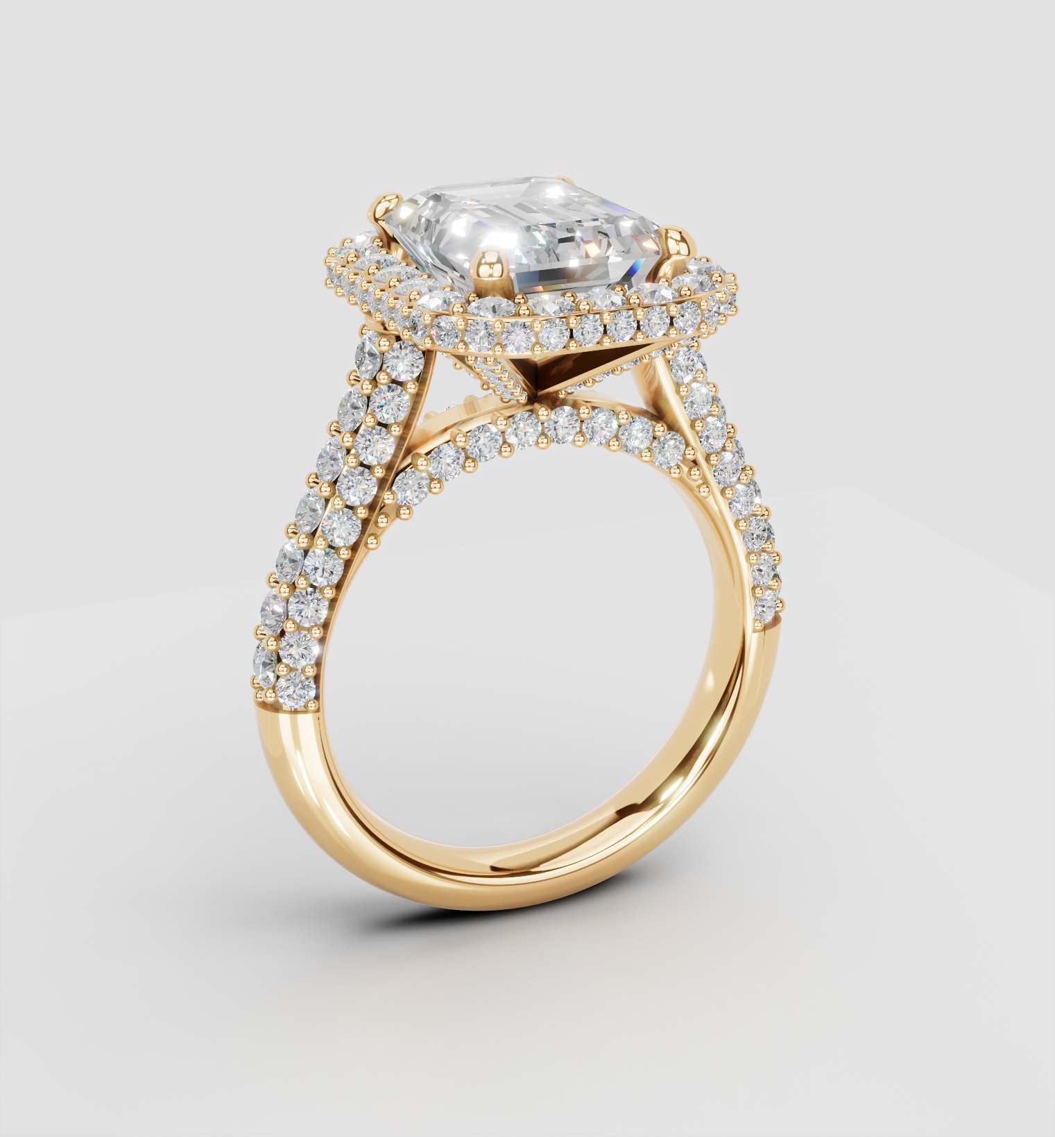 Sevina Three-Sided Halo
