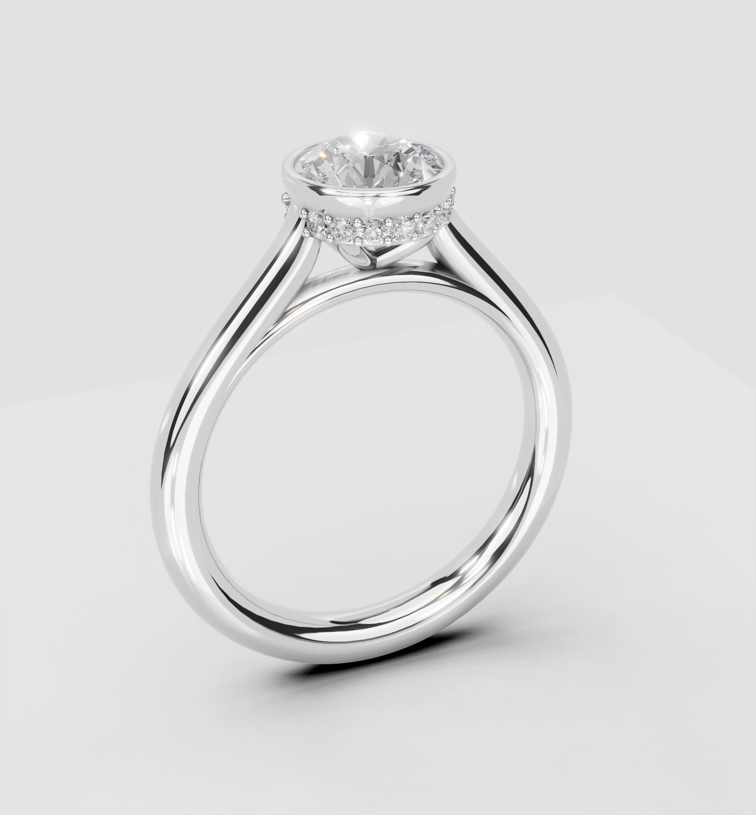 Karyatis Bezel Engagement